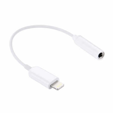 Adaptateur écouteur Lightning / Jack 3.5mm AGAIN - MFi - ELITE PHONE