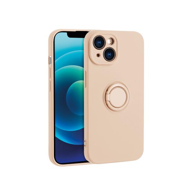 Coque Finger Grip Saumon iPhone - ELITE PHONE