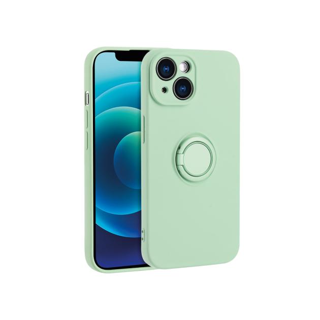 Coque Finger Grip Vert Pastel iPhone - ELITE PHONE