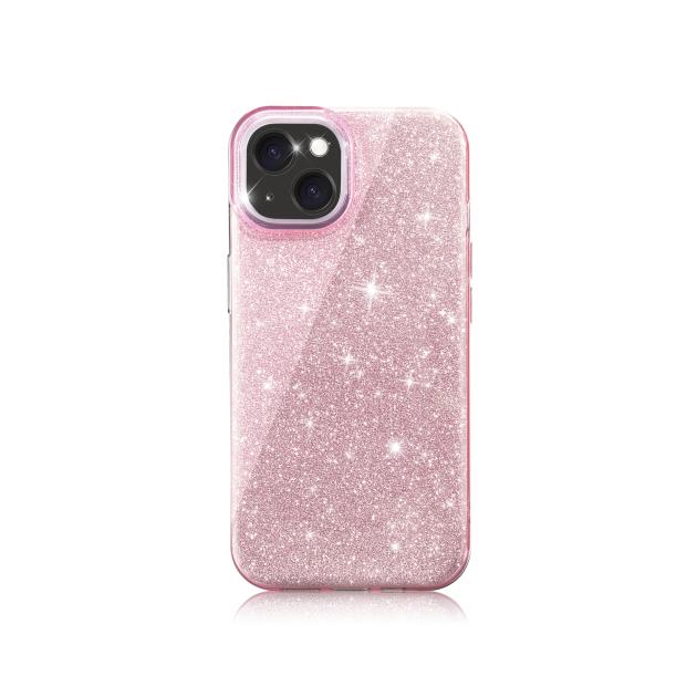 Coque Glitter Rose iPhone - ELITE PHONE