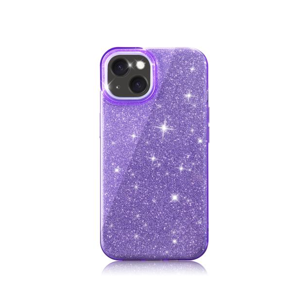 Coque Glitter Violet iPhone - ELITE PHONE