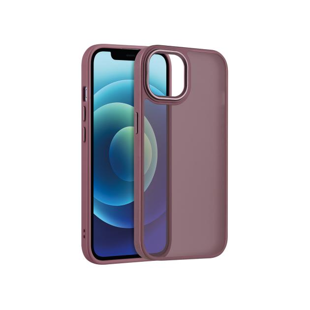 Coque Satin Matte Rouge Bordeaux iPhone - ELITE PHONE