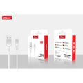 Câble USB / Lightning 2.4A FASR FS-CA3I - 1M - Blanc