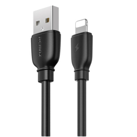 Câble USB / Lightning 2.4A Remax RC-138i - 1M - Noir