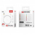 Câble USB / Micro - D-power F6004 - 1M Blanc