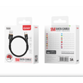 Câble USB / Type C - D-power F6005 - 1M - Noir