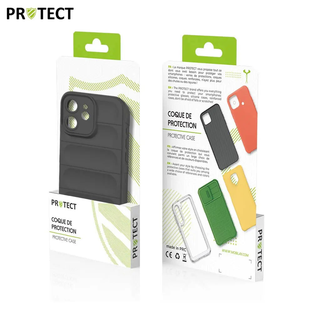 Coque de Protection IX008 PROTECT pour Apple iPhone Noir