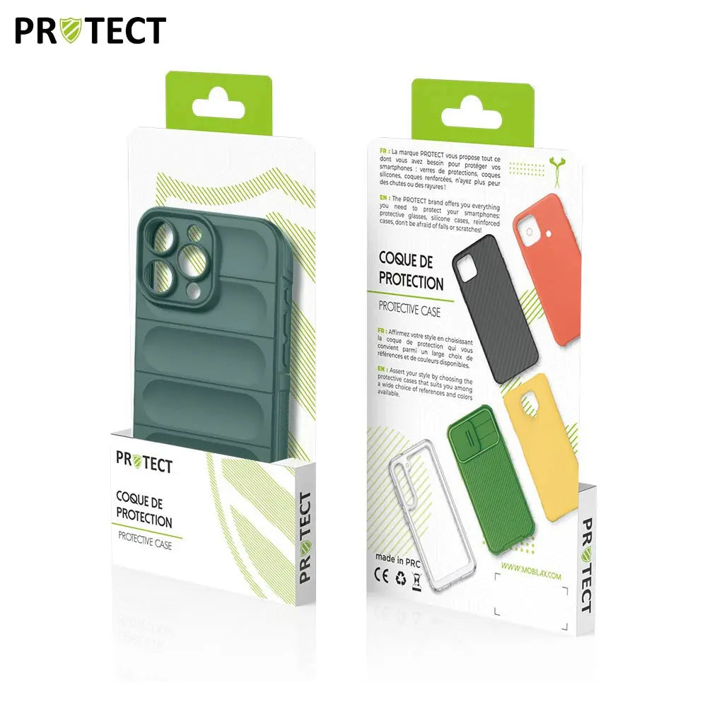 Coque de Protection IX008 PROTECT pour Apple iPhone Vert Foncé