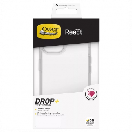 Coque de Protection Transparente OtterBox React iPhone
