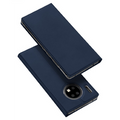 Étui Rabat Skin Pro pour iPhone Bleu