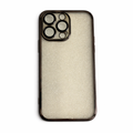 Coque de téléphone noir avec protection caméra IPhone