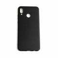 Coque de couleur unie ultra mince Noir Huawei