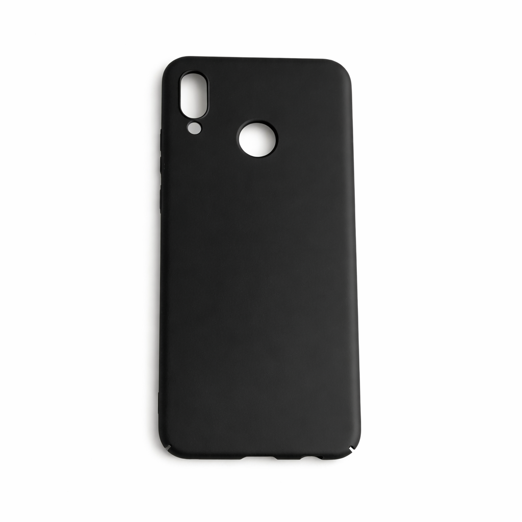 Coque de couleur unie ultra mince Noir Huawei