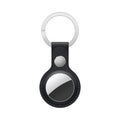 Porte-clés AirTag en Cuir Noir