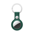 Porte-clés AirTag en Cuir Vert