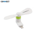 Ventilateur pour Smartphone CONNECT Lightning Blanc