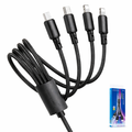 Câble: 4-en-1 (2xLightning) - Renforcé Borofone BX72