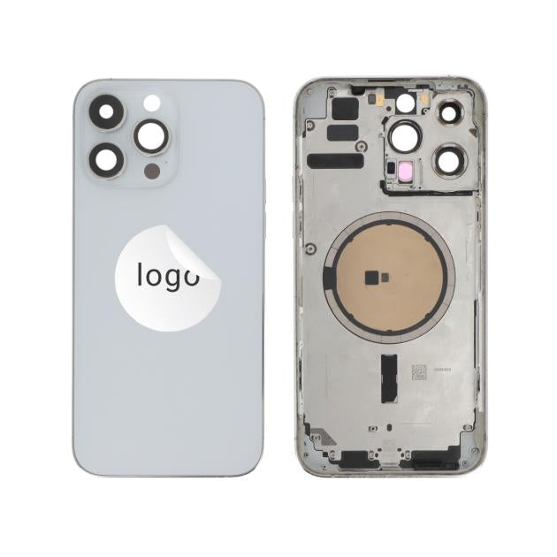 Vitre Arrière Argent iPhone (Pulled A)